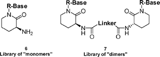 Graphical abstract: Design, synthesis and biological activity of a targeted library of potential tryptase inhibitors