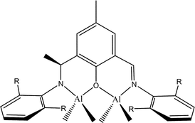 Graphical abstract: Bis(imino)phenoxide complexes of aluminium