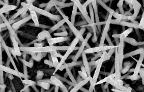 Graphical abstract: Glow discharge growth of SnO2 nano-needles from SnH4