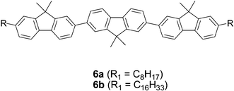 Graphical abstract: Novel rod-like fluorene-trimers exhibiting smectic LC mesophases