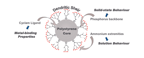 Graphical abstract: Giant dendrimer-like particles from nanolatexes