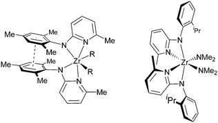 Graphical abstract: Arylaminopyridinato complexes of zirconium