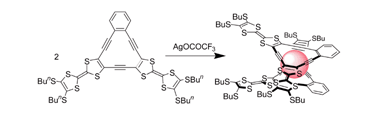 Graphical abstract: Mono- and bis(tetrathiafulvaleno)hexadehydro[12]annulenes