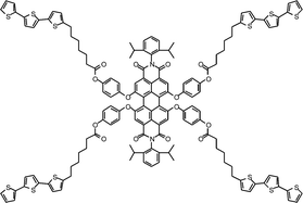 Graphical abstract: Synthesis and electropolymerization of novel oligothiophene-functionalized perylene bisimides