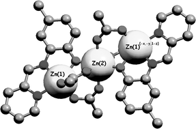 Graphical abstract: Solution-stable trinuclear zinc(ii) cluster from 4-methyl-2-N-(2-pyridylmethylene)aminophenol (HPyrimol)