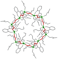 Graphical abstract: Novel 36-membered dodecanuclear manganese metalladiazamacrocycle