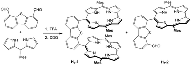 Graphical abstract: New route to a face-to-face biscorrole free-base and the corresponding heterobimetallic copper(iii)–silver(iii) complex