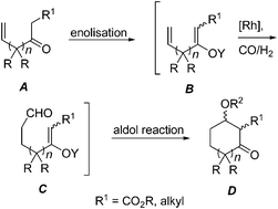 Graphical abstract: Sequential hydroformylation/aldol reactions: versatile and controllable access to functionalised carbocycles from unsaturated carbonyl compounds
