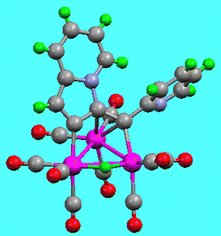 Graphical abstract: Molecular rearrangements of diynes coordinated to triosmium carbonyl clusters: reactions of [Os3(μ-H)2(CO)10] and [Os3(CO)10(MeCN)2] with 1,4-dipyridylbuta-1,3-diyne