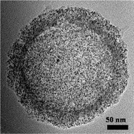 Graphical abstract: Spherical carbon capsules with hollow macroporous core and mesoporous shell structures as a highly efficient catalyst support in the direct methanol fuel cell