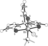 Graphical abstract: The first rhodaboratrane: [RhCl(PPh3){B(mt)3}](Rh→B) (mt = methimazolyl)