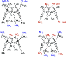 Graphical abstract: 1,3-Alternate calix[4]arenes, selectively functionalized by amino groups