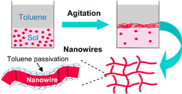 Graphical abstract: Wet-chemical templateless assembly of metal nanowires from nanoparticles