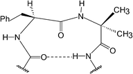 Graphical abstract: β-Turn mimic in tripeptide with Phe(1)-Aib(2) as corner residues and β-strand structure in an isomeric tripeptide: an X-ray diffraction study