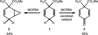 Graphical abstract: 1,4-Cyclohexadienes as mechanistic probes for the Jacobsen epoxidation: evidence for radical pathways