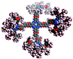 Graphical abstract: Inducing solid-state isolation of the phthalocyanine macrocycle by its incorporation within rigid, randomly shaped oligomers