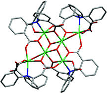 Graphical abstract: Synthesis, structure and magnetism of a new ferromagnetic hexanuclear nickel cluster with a dicubane-like core