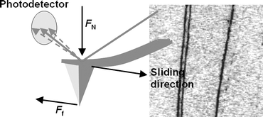 Graphical abstract: Friction force microscopy: towards quantitative analysis of molecular organisation with nanometre spatial resolution