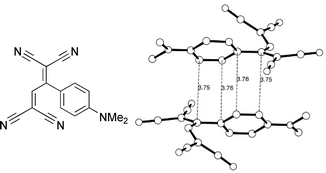 Graphical abstract: A new class of organic donor–acceptor molecules with large third-order optical nonlinearities