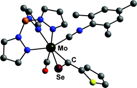 Graphical abstract: Selenoaroyl complexes of molybdenum