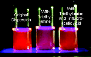 Graphical abstract: Quasi-reversible photoluminescence quenching of stable dispersions of silicon nanoparticles