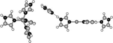Graphical abstract: Solvation of copper ions by imidazole: Structures and sequential binding energies of Cu+(imidazole), x = 1–4. Competition between ion solvation and hydrogen bonding