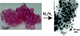Graphical abstract: Algal polysaccharide capsule-templated growth of magnetic nanoparticles