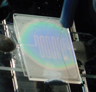 Graphical abstract: Thermal optimisation of the Reimer–Tiemann reaction using thermochromic liquid crystals on a microfluidic reactor