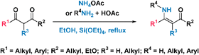 Graphical abstract: Efficient synthesis of β-amino-α,β-unsaturated carbonyl compounds