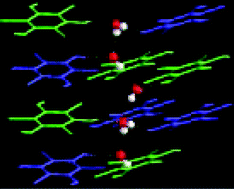 Graphical abstract: Helical water chains in aquapores of organic hexahost: remarkable halogen-substitution effect on the handedness of water helix