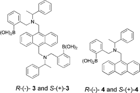 Graphical abstract: Chemoselective and enantioselective fluorescent recognition of sugar alcohols by a bisboronic acid receptor