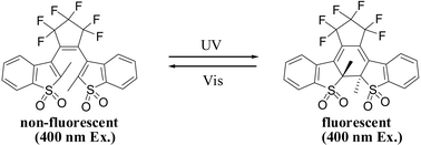 Graphical abstract: Highly fluorescent photochromic diarylethene in the closed-ring form