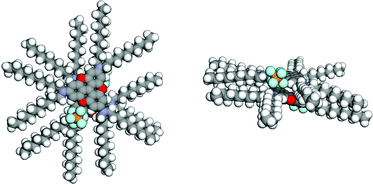 Graphical abstract: 2,6,10-Tris(dialkylamino)trioxatriangulenium salts: a new promising fluorophore. Ion-pair formation and aggregation in non-polar solvents