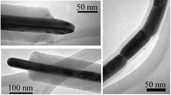 Graphical abstract: Microwave-assisted synthesis and in-situ self-assembly of coaxial Ag/C nanocables