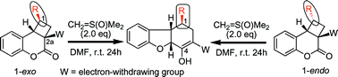 Graphical abstract: Novel stereoconvergent transformation of 1,2a-disubstituted 1,2,2a,8b-tetrahydro-3H-benzo[b]cyclobuta[d]pyran-3-ones to 1,3-disubstituted 1,2,4a,9b-tetrahydrodibenzofuran-4-ols and its application to the second-generation synthesis of (±)-linderol A