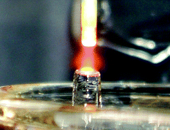 Graphical abstract: Spectroscopic and electrical studies of a solution-cathode glow discharge