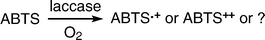 Graphical abstract: Kinetics of oxidation of benzyl alcohols by the dication and radical cation of ABTS. Comparison with laccase–ABTS oxidations: an apparent paradox