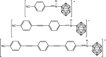 Graphical abstract: Synthesis, characterization and optical properties of π-conjugated systems incorporating closo-dodecaborate clusters: new potential candidates for two-photon absorption processes