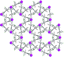 Graphical abstract: A chiral porous 3D metal–organic framework with an unprecedented 4-connected network topology
