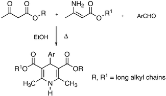 Graphical abstract: Synthesis and structural study of new highly lipophilic 1,4-dihydropyridines
