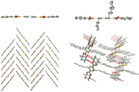 Graphical abstract: Substituent effects on the structure and supramolecular assembly of bis(dioxaborole)s