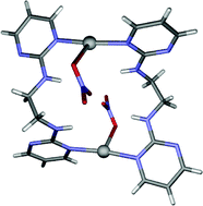 Graphical abstract: Ag(i) complexes with alkylidene-bis(2-aminopyrimidines) as building units for discrete metallomacrocyclic frames. A structural and solution study