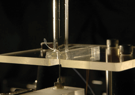 Graphical abstract: Interface of chip-based capillary electrophoresis-inductively coupled plasma-atomic emission spectrometry (CE-ICP-AES)