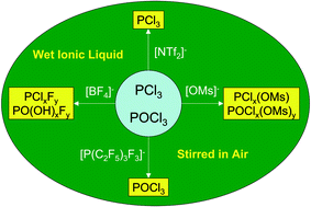 Graphical abstract: Ionic liquids—media for unique phosphorus chemistry