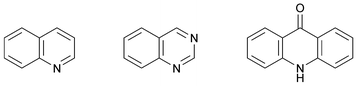 Graphical abstract: Quinoline, quinazoline and acridone alkaloids