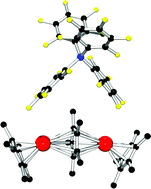 Graphical abstract: Group 14 triple-decker cations