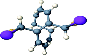 Graphical abstract: Double-twist Möbius aromaticity in a 4n + 2 electron electrocyclic reaction