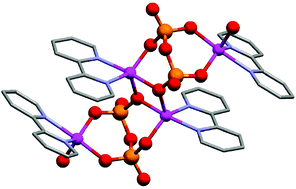 Graphical abstract: Polynuclear complexes with bridging pyrophosphate ligands: synthesis and characterisation of {[(bipy)Cu(H2O)(μ-P2O7)Na2(H2O)6]·4H2O}, {[(bipy)Zn-(H2O)(μ-P2O7)Zn(bipy)]2·14H2O} and {[(bipy)(VO)2]2(μ-P2O7)]·5H2O}