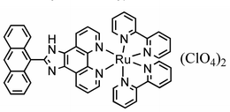 Graphical abstract: Ruthenium(ii) complex of 2-(9-anthryl)-1H-imidazo[4,5-f][1,10]phenanthroline: synthesis, spectrophotometric pH titrations and DNA interaction