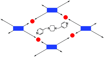 Graphical abstract: Molecular tectonics: on the role of counter-ions in the dimensionality of silver coordination networks